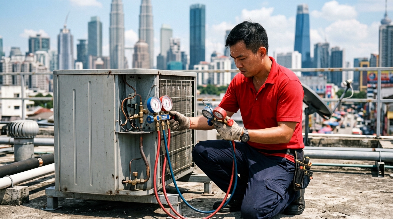 BeanRails HVAC service software dashboard